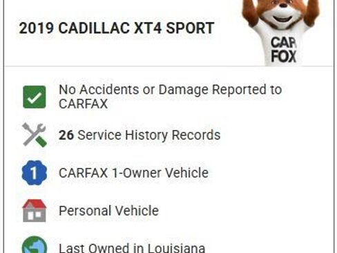 Used 2019 Cadillac XT4 Sport AWD/4WD image 2