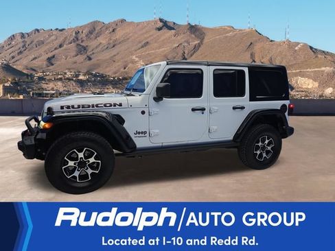Used 2022 Jeep Wrangler Unlimited Rubicon w/ Steel Bumper Group AWD/4WD image 2