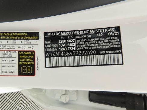 Certified 2025 Mercedes-Benz C 300 Sedan image 33