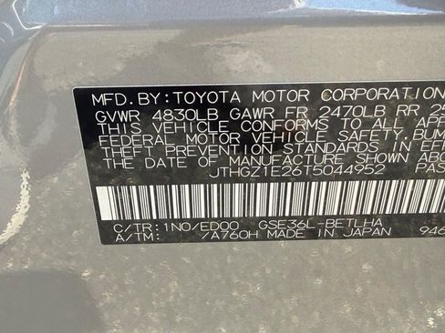 Used 2026 Lexus IS 350 F Sport w/ Technology Package AWD/4WD image 23
