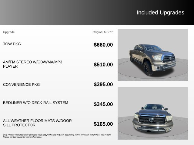 Used 2013 Toyota Tundra 4x4 CrewMax w/ Tow Pkg image 4
