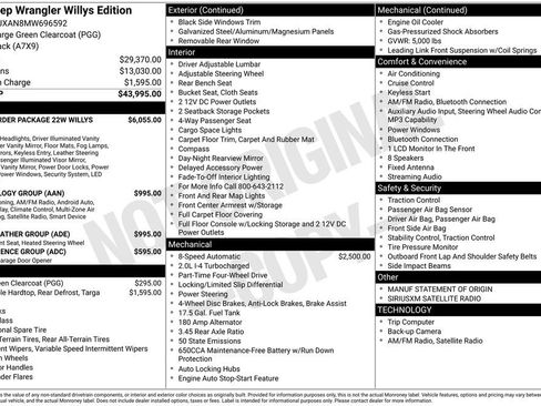 Used 2021 Jeep Wrangler Willys image 39