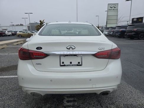 Certified 2022 INFINITI Q50 Luxe w/ Cargo Package image 4