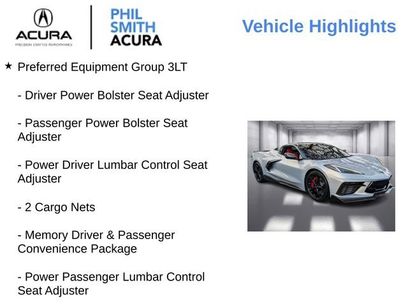 Used 2021 Chevrolet Corvette Stingray Premium Conv w/ Z51 Performance Package