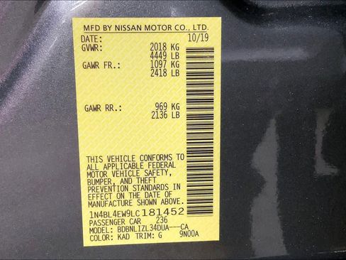 Used 2020 Nissan Altima 2.5 SL image 37