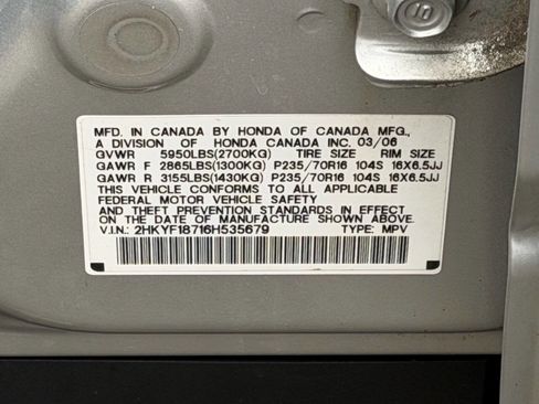 Used 2006 Honda Pilot EX-L image 32