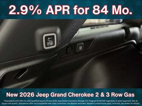 New 2026 Jeep Grand Cherokee Altitude AWD/4WD image 15