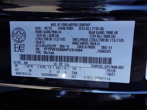 Used 2022 Ford F150 XLT w/ Equipment Group 302A High image 20