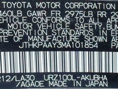 Used 2021 Lexus LC 500 Convertible w/ Touring Package image 44