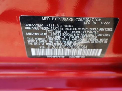 Certified 2023 Subaru Crosstrek 2.0i image 44