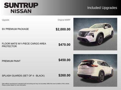 Used 2025 Nissan Rogue SV w/ SV Premium Package FWD image 2