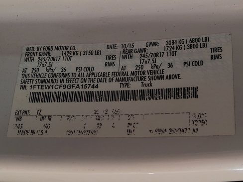Used 2016 Ford F150 XLT RWD image 33