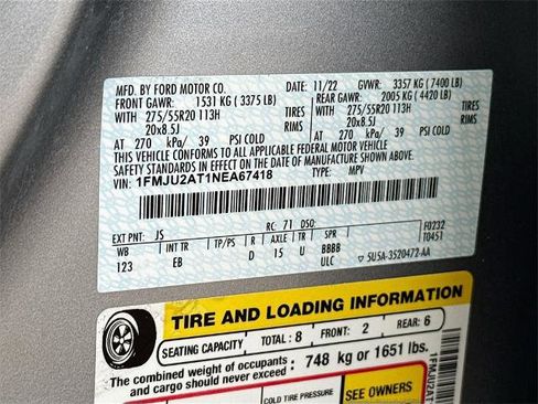 Certified 2022 Ford Expedition Limited image 25