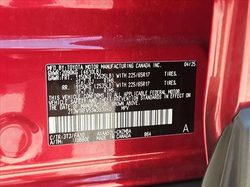 Used 2025 Toyota RAV4 XLE FWD image 17