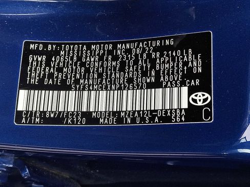 Used 2022 Toyota Corolla SE image 25