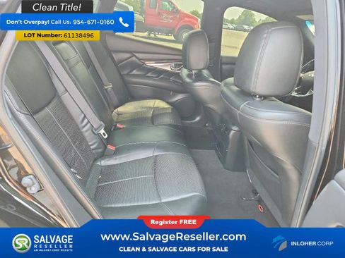 Used 2017 INFINITI Q70 3.7 w/ Sport Package AWD/4WD image 13