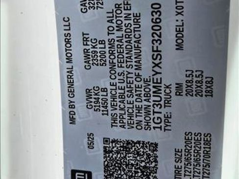New 2025 GMC Sierra 2500 SLE w/ Max Trailering Package AWD/4WD image 15