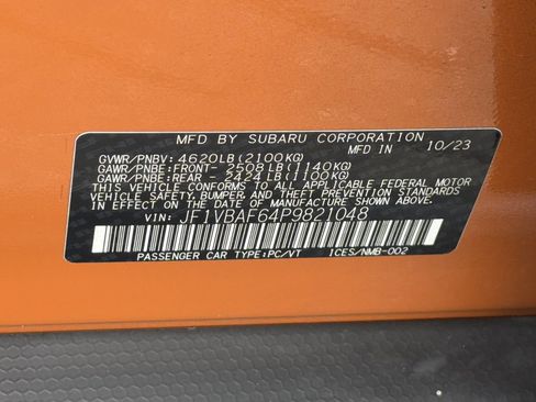 Certified 2023 Subaru WRX Premium AWD/4WD image 32