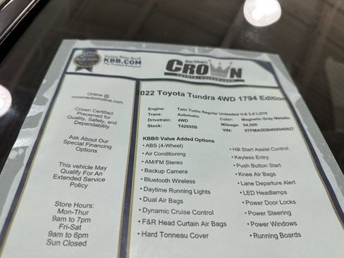 Used 2022 Toyota Tundra 1794 Edition image 40