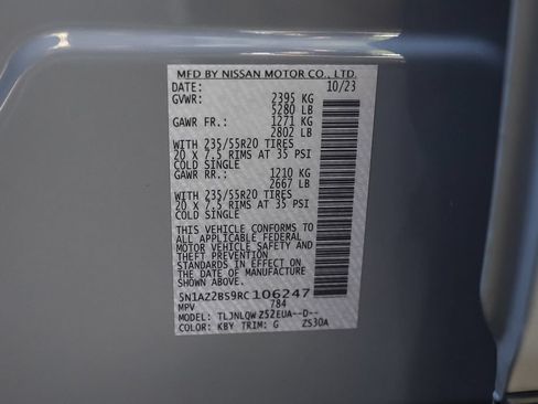 Used 2024 Nissan Murano SV w/ SV Midnight Edition Package AWD/4WD image 31