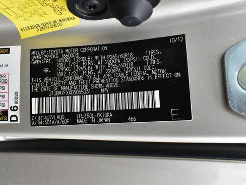 Used 2013 Lexus GX 460 w/ Comfort Plus Pkg AWD/4WD image 48