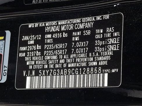 Used 2012 Hyundai Santa Fe GLS FWD image 26