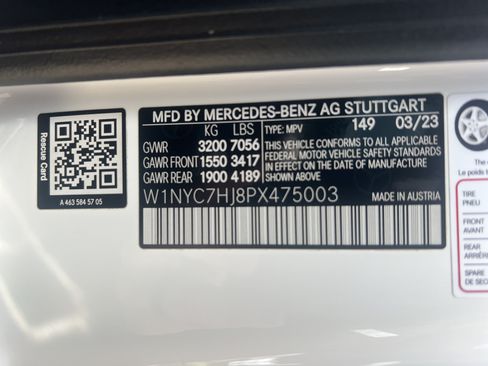 Certified 2023 Mercedes-Benz G 63 AMG 4MATIC image 37