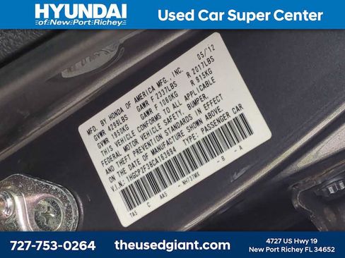 Used 2012 Honda Accord LX image 26