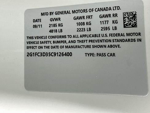Used 2012 Chevrolet Camaro LT RWD image 12