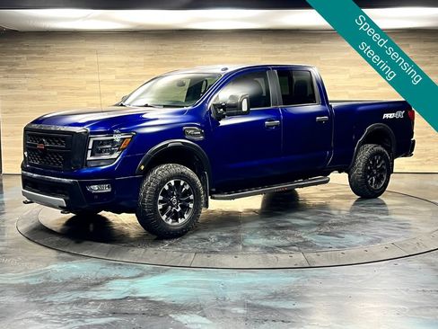 Used 2021 Nissan Titan PRO-4X w/ Off Road Protection Package AWD/4WD image 9