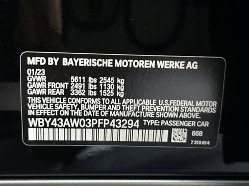 Used 2023 BMW i4 eDrive35 w/ Premium Package RWD image 27