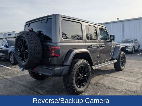 Used 2022 Jeep Wrangler Unlimited Sahara 4xe w/ Cold Weather Group image 4