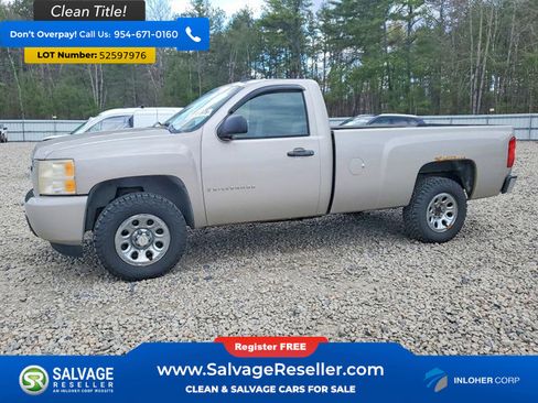 Used 2007 Chevrolet Silverado 1500 W/T w/ Towing Package AWD/4WD image 1