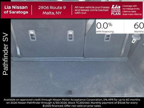 New 2026 Nissan Pathfinder SV AWD/4WD image 34