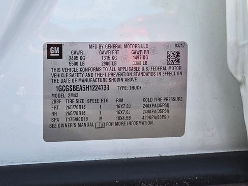 Used 2017 Chevrolet Colorado W/T image 19