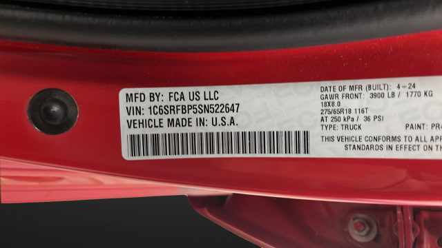 Used 2025 RAM 1500 Big Horn AWD/4WD image 32