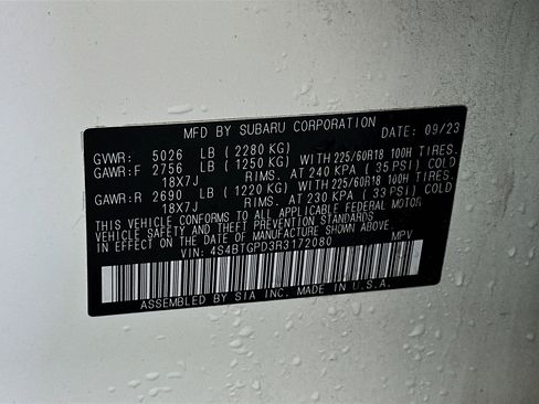 Used 2024 Subaru Outback Touring XT image 12