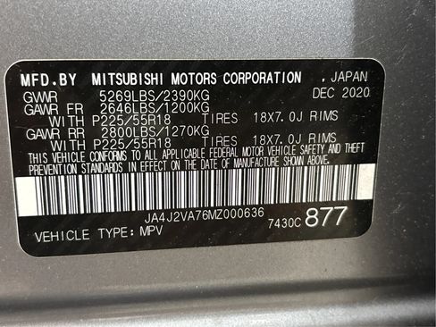 Used 2021 Mitsubishi Outlander SEL AWD/4WD image 27