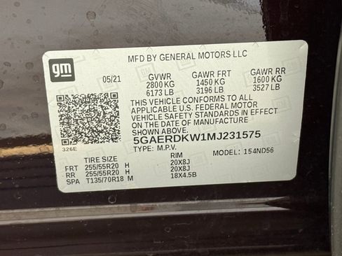 Used 2021 Buick Enclave Avenir w/ Avenir Technology Package image 19