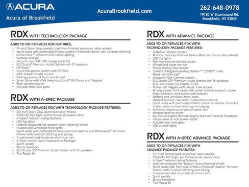 New 2026 Acura RDX A-Spec AWD/4WD image 8