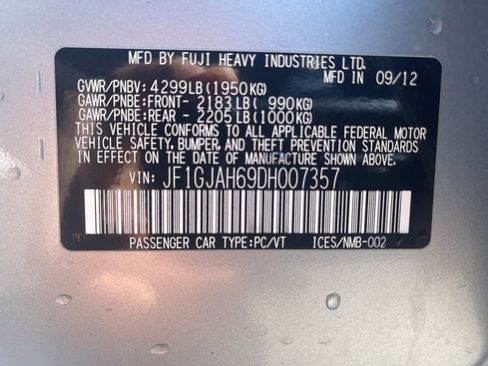 Used 2013 Subaru Impreza 2.0i Limited AWD/4WD image 30