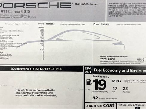 Used 2022 Porsche 911 Carrera 4 GTS image 12