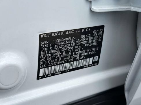 Certified 2024 Honda HR-V Sport image 21