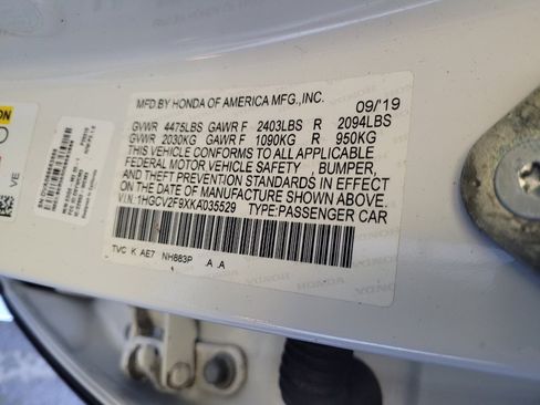 Used 2019 Honda Accord Touring image 33