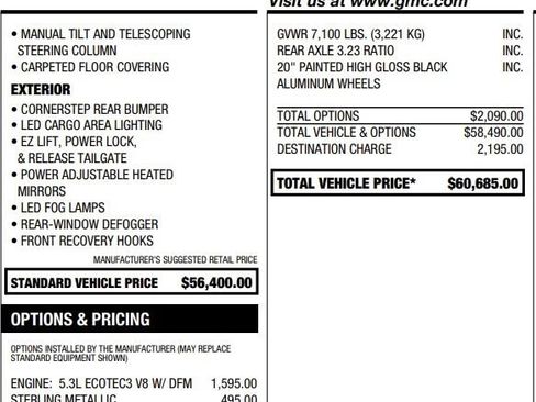 Certified 2025 GMC Sierra 1500 Elevation AWD/4WD image 2