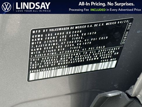 Certified 2025 Volkswagen Taos S image 26