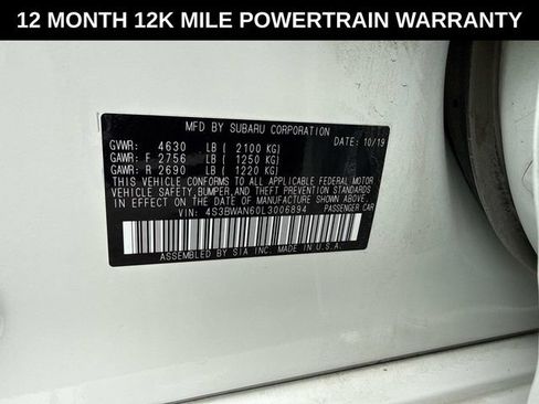 Used 2020 Subaru Legacy Limited w/ Popular Package #2 AWD/4WD image 30