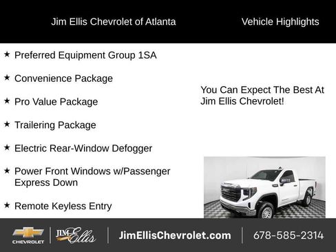 Used 2024 GMC Sierra 1500 Pro w/ Pro Value Package image 5