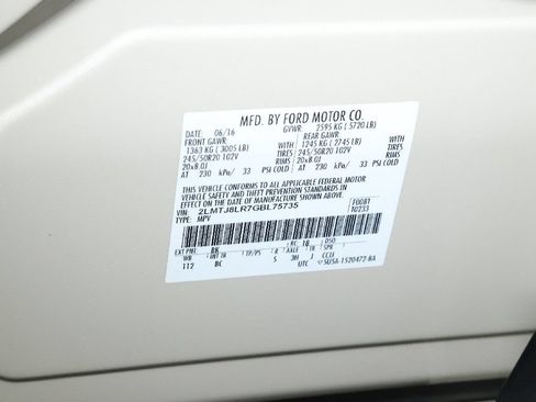 Used 2016 Lincoln MKX Reserve w/ Climate Package AWD/4WD image 21