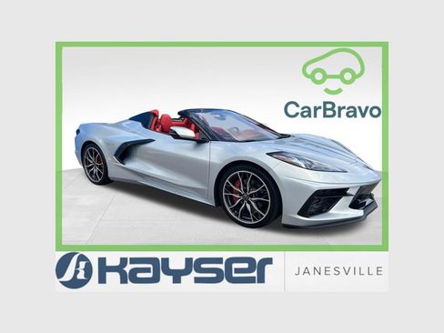 Used 2023 Chevrolet Corvette Stingray Premium Conv w/ Stealth Interior Trim Package RWD image 1